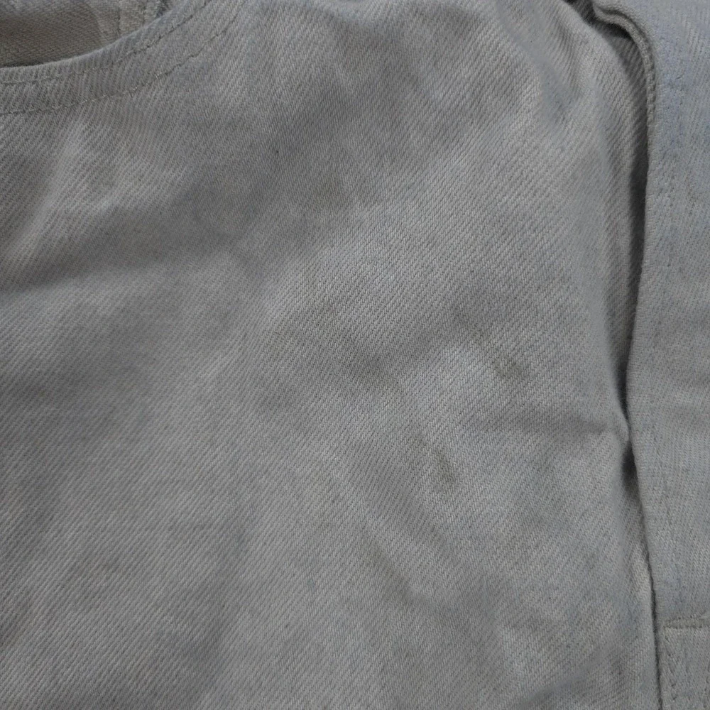Levis 501XX Jeans Mens 31x28 Gray Denim Button Fly Straight Regular Fit Work
